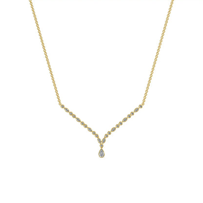 Orelia Whisper Lab Grown Diamond Necklace