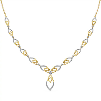 Noir Line Lab Grown Diamond Necklace