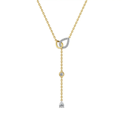 Serene Cascade Pear Lab Grown Diamond Necklace
Prospective View