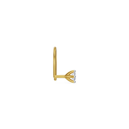 Classic Lab Grown Diamond Nose Pin