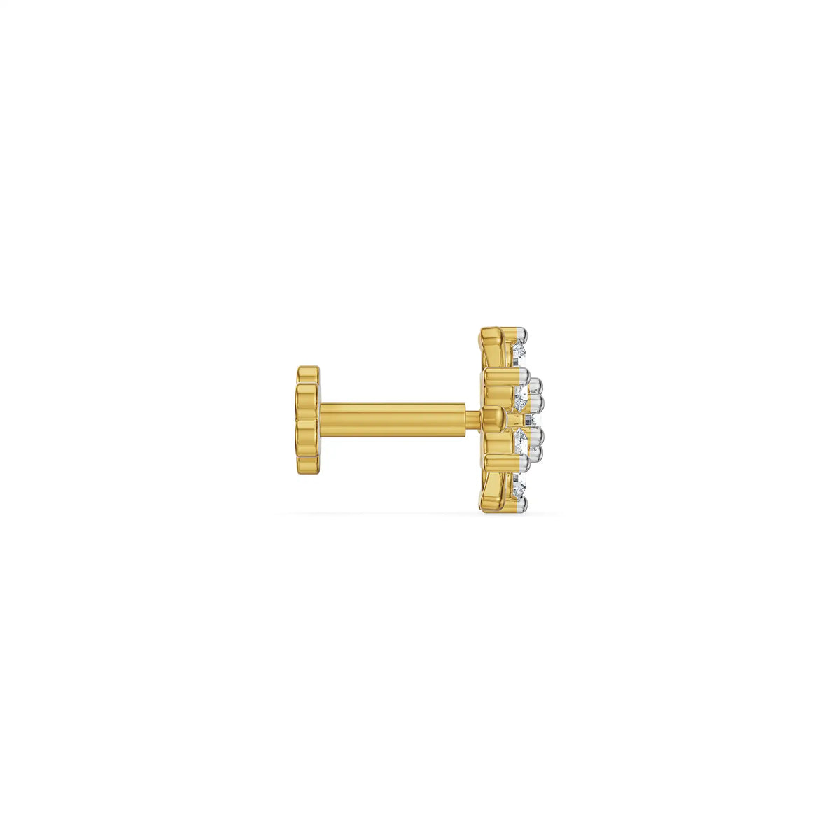 Blossom Lab Grown Diamond Nose Pin