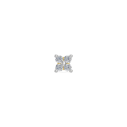 Vina Bloom Lab Grown Diamond Nose Pin