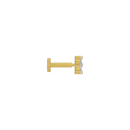 Vina Bloom Lab Grown Diamond Nose Pin