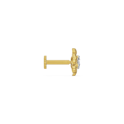 Petalia Grace Lab Grown Diamond Nose Pin