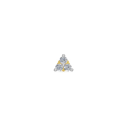 Tria Lab Grown Diamond Nose Pin