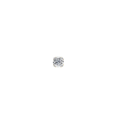 Classic Round Lab Grown Diamond Nose Pin