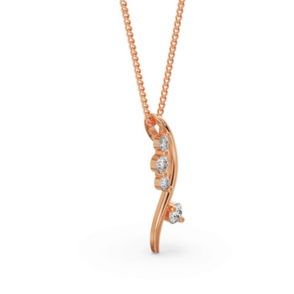 Lab Grown Diamond Quad Pendant_in-stock