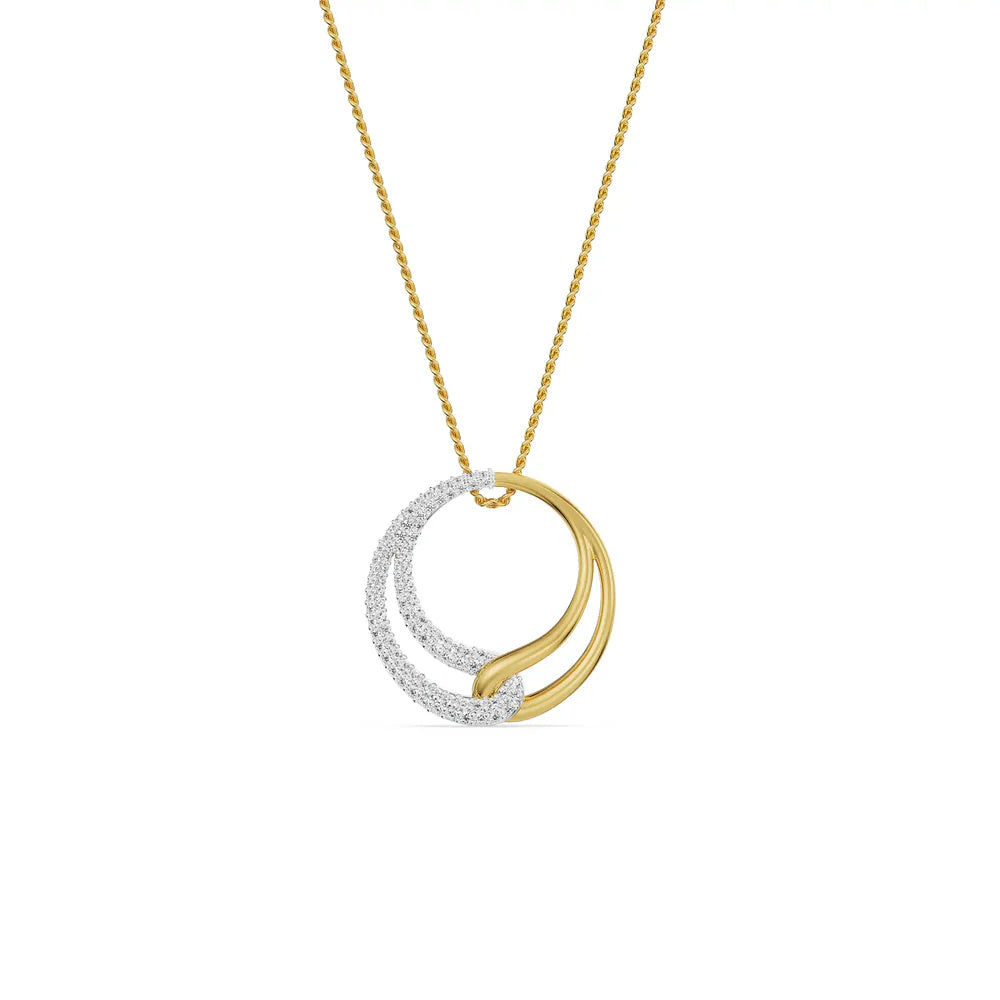 Agastya Diamond Pendant 9KT