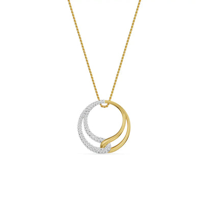 Agastya Diamond Pendant 9KT