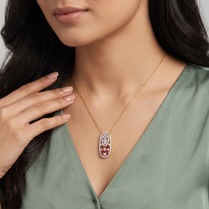 Tira Lab Grown Diamond Pendant