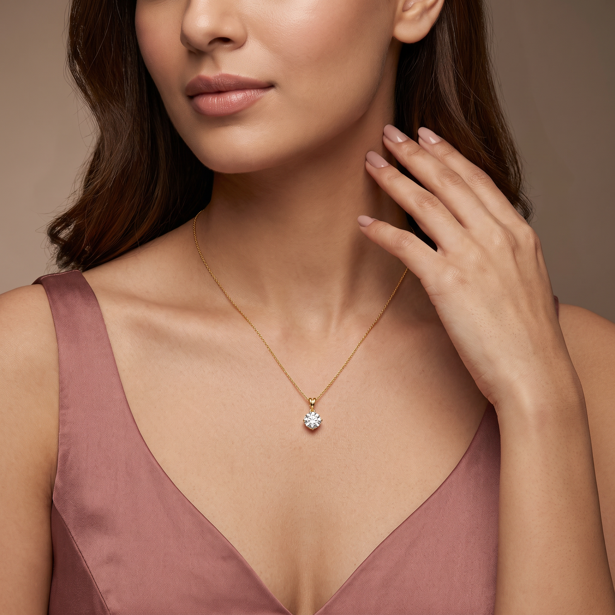Sole Spark Lab Grown Diamond Pendant