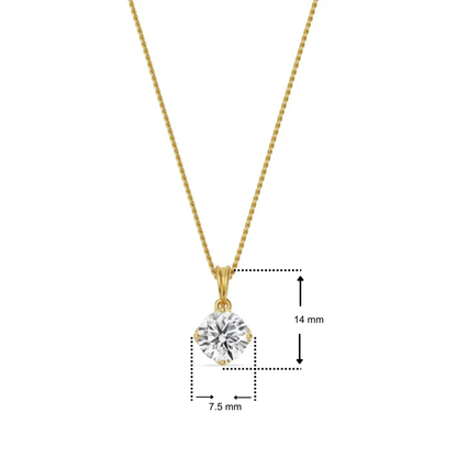 Rihana Lab Grown Diamond Pendant