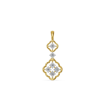 Clover Cascade Lab Grown Diamond Pendant