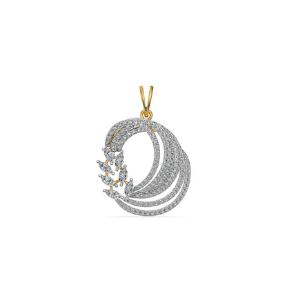 Lunara Vine Lab Grown Diamond Pendant