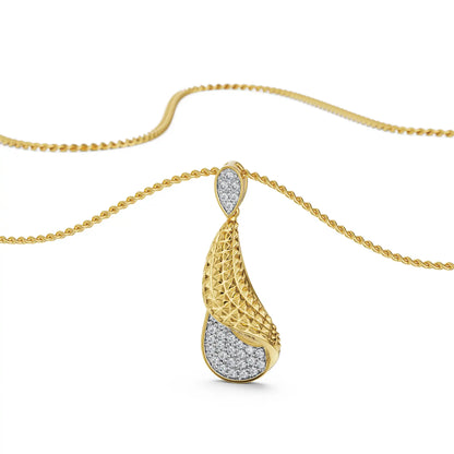 Petal Aura Lab Grown Diamond Pendant