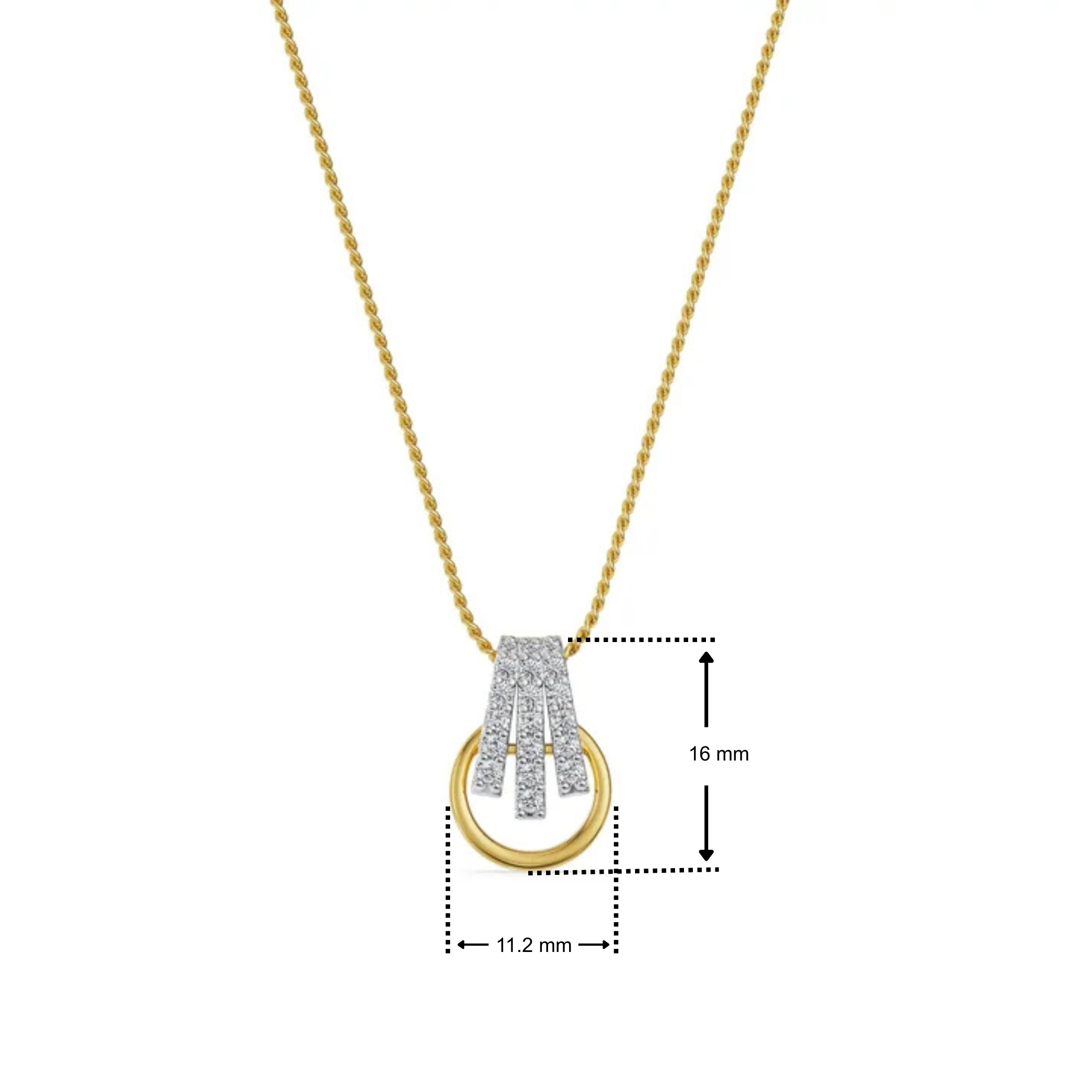 Luminous Lab Grown Diamond Pendant