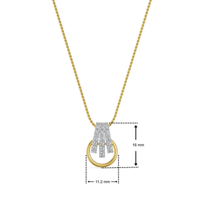 Luminous Lab Grown Diamond Pendant