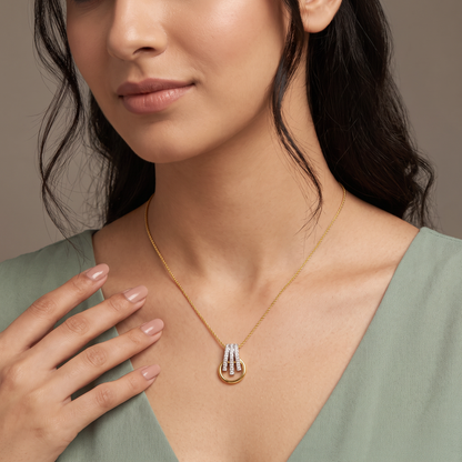 Luminous Lab Grown Diamond Pendant