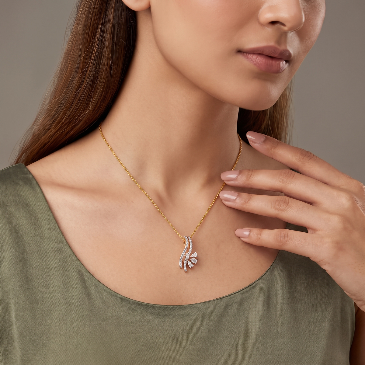 Bloomline Lab Grown Diamond Pendant