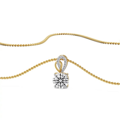 Sway Hearts & Arrows Lab Grown Diamond Pendant