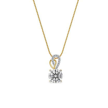 Sway Hearts & Arrows Lab Grown Diamond Pendant