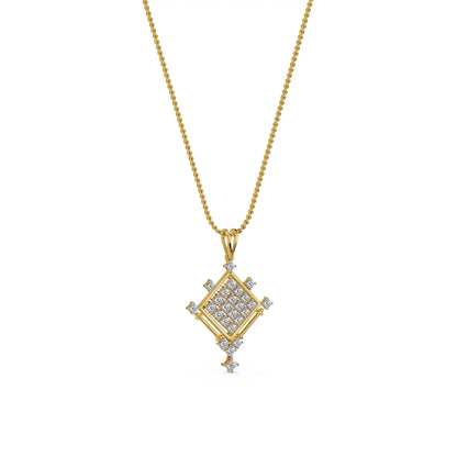 Mosaic Lab Grown Diamond Pendant