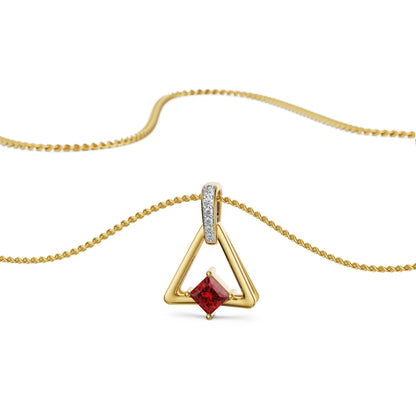 Rose Peak Lab Grown Diamond Pendant