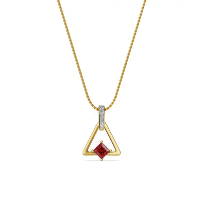 Rose Peak Lab Grown Diamond Pendant