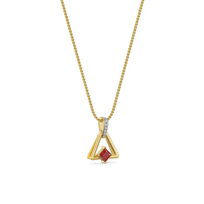 Rose Peak Lab Grown Diamond Pendant