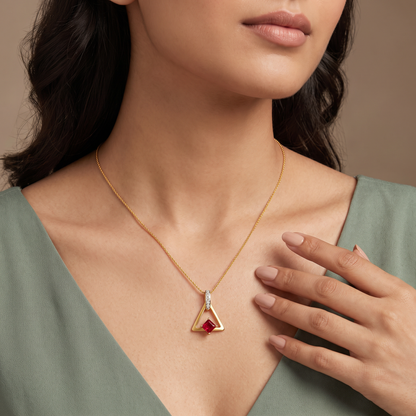 Rose Peak Lab Grown Diamond Pendant