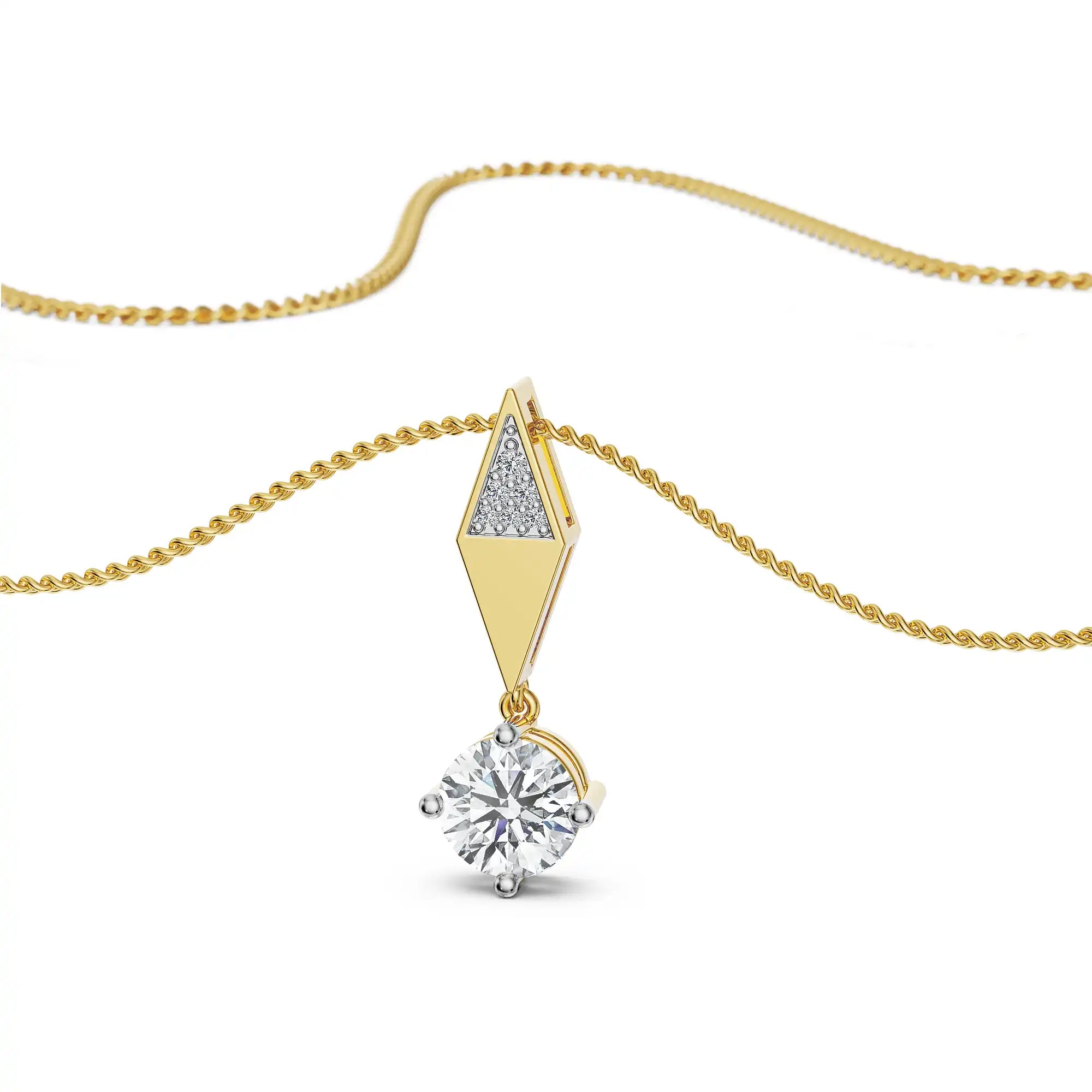 Harlow Solitaire Lab Grown Diamond Pendant