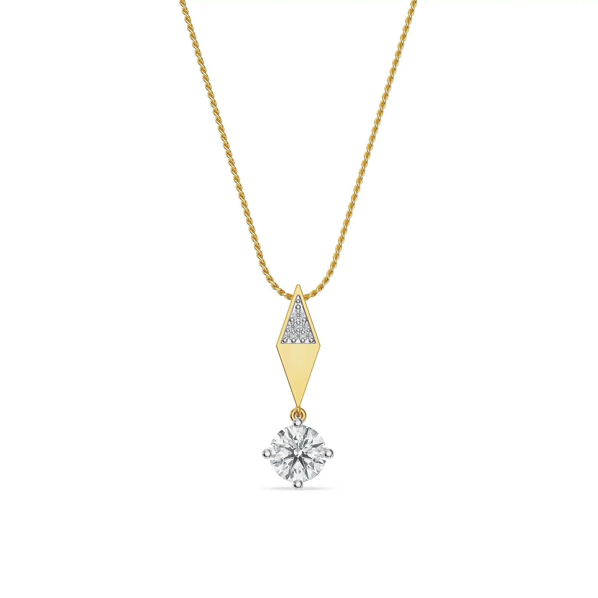 Harlow Solitaire Lab Grown Diamond Pendant