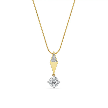 Harlow Solitaire Lab Grown Diamond Pendant