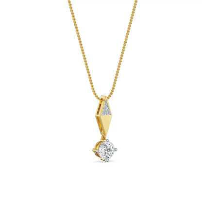 Harlow Solitaire Lab Grown Diamond Pendant