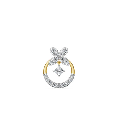 Azure Whimsy Lab Grown Diamond Pendant