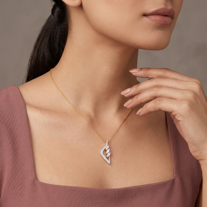 Prism Marquise Lab Grown Diamond Pendant
