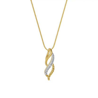 Twist Lab Grown Diamond Pendant