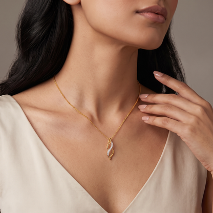 Twist Lab Grown Diamond Pendant