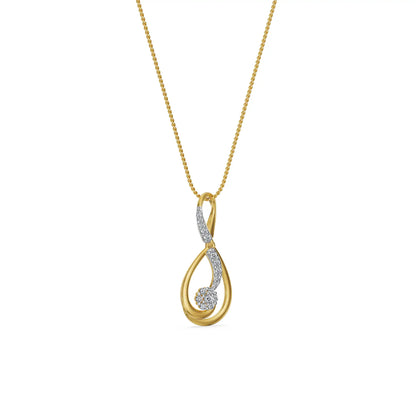 Auric Cradle Lab Grown Diamond Pendant