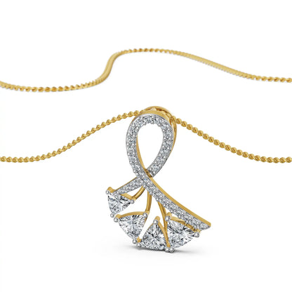 Eterna Flourish Lab Grown Diamond Pendant