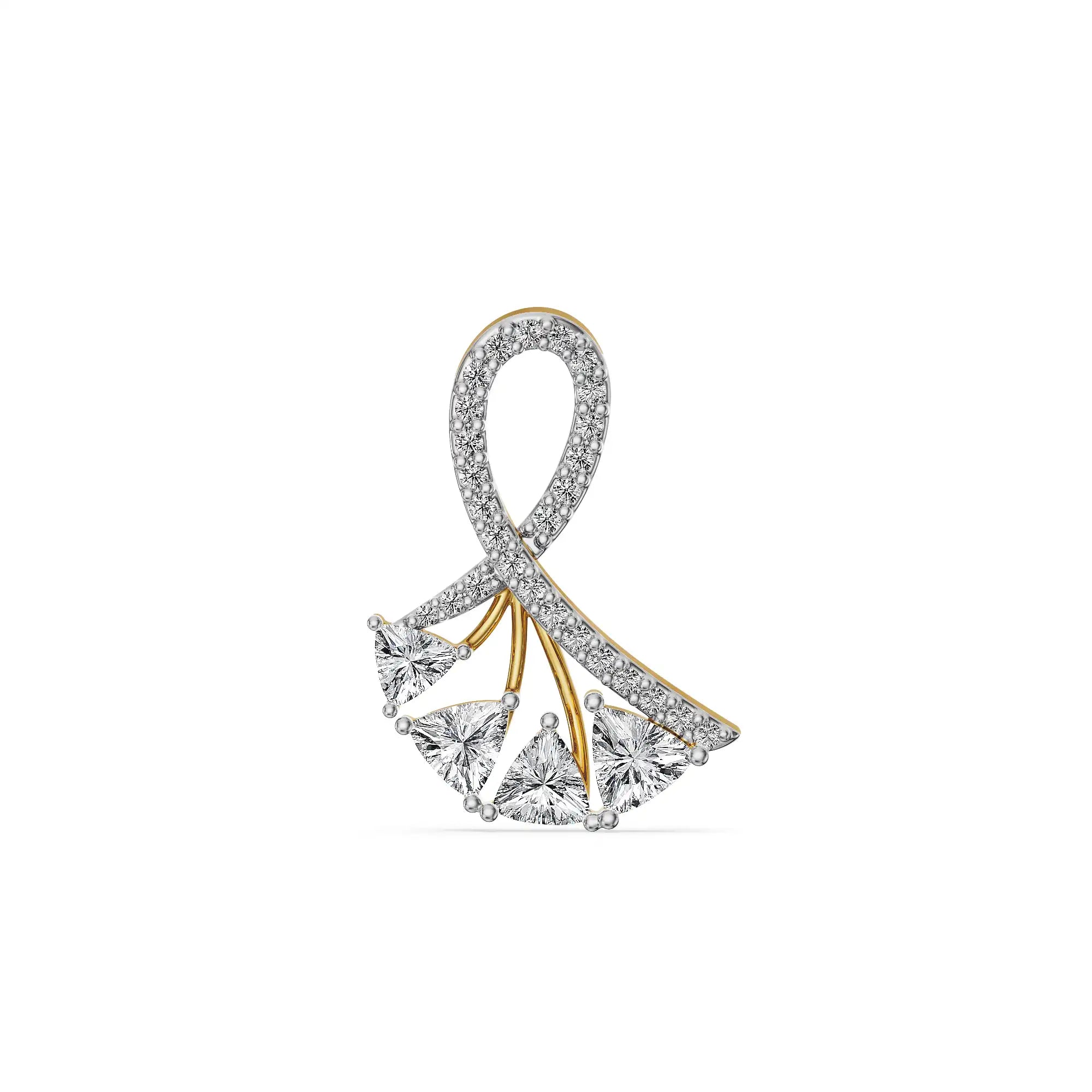 Eterna Flourish Lab Grown Diamond Pendant