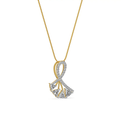 Eterna Flourish Lab Grown Diamond Pendant