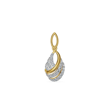 Interlace Lab Grown Diamond Pendant