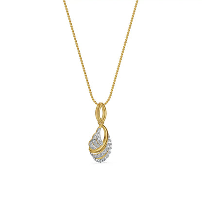 Interlace Lab Grown Diamond Pendant