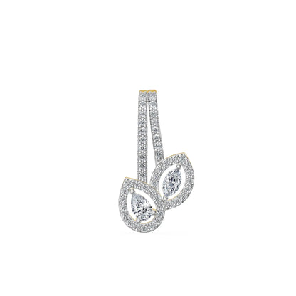 Celestia Duo Lab Grown Diamond Pendant