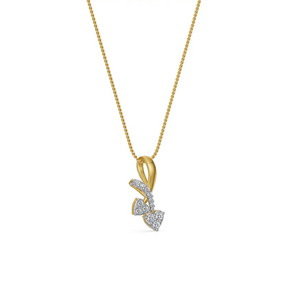 Duet Lab Grown Diamond Pendant