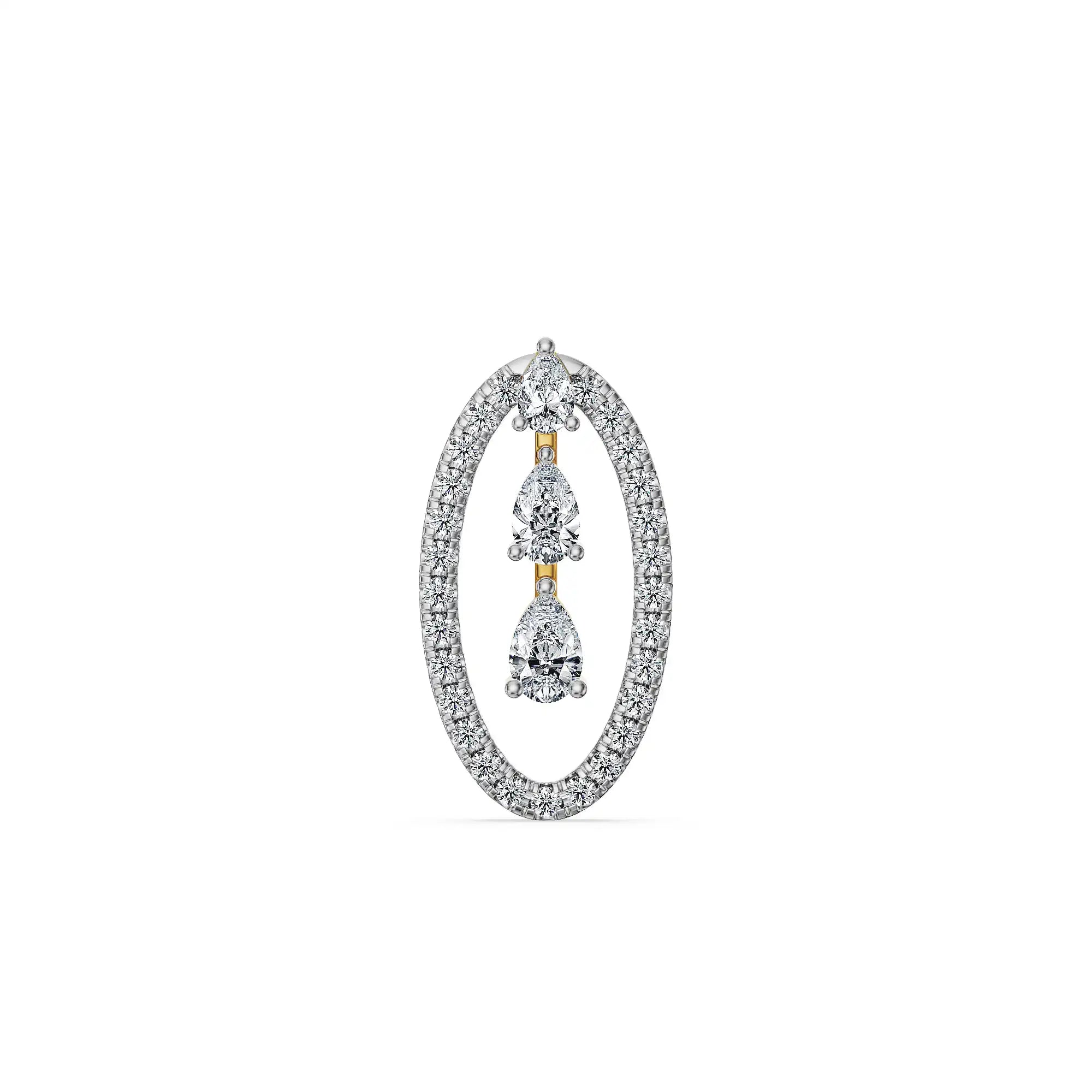 Pear Amour Lab Grown Diamond Pendant