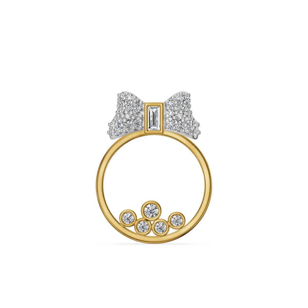 Bow Belle Lab Grown Diamond Pendant