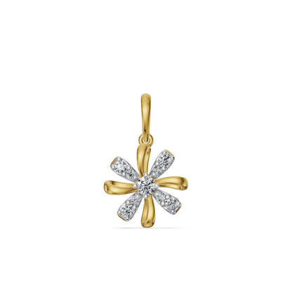 Blossom Radiance Lab Grown Diamond Pendant
