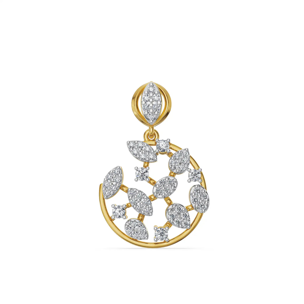 Aurelia Orbit Lab Grown Diamond Pendant